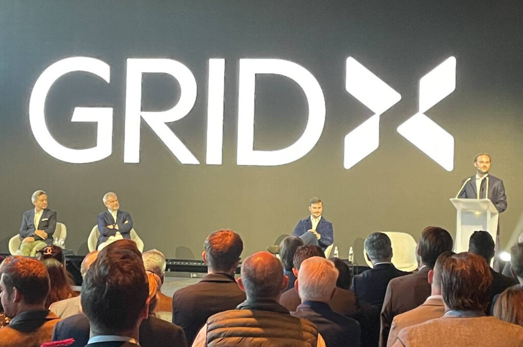 Les Giorgetti coupent le ruban de Gridx