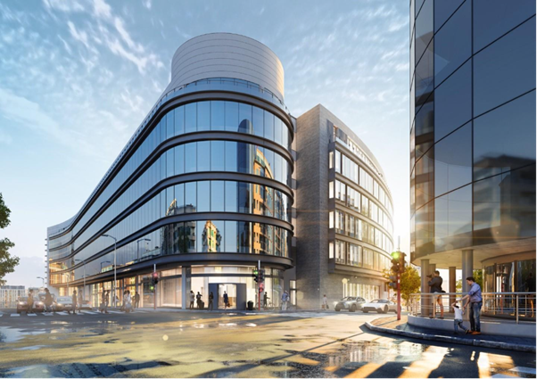 Extension et transformation du bâtiment administratif “Rocade” de la Ville de Luxembourg